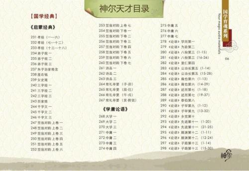 神尔天才听读机(神尔天才sr6目录明细表)插图3