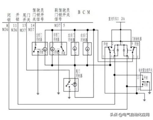 汽车电路图(汽车电路图基础知识入门)插图29
