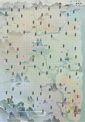 江湖悠悠新版本九州大地图分享(江湖悠悠手游)插图