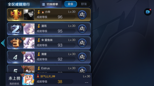 王者荣耀成就排行榜(王者常胜将军成就难吗)插图