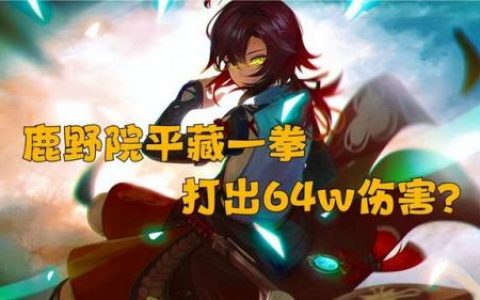 原神新手小鹿阵容怎么搭配(小鹿男十层详细攻略)