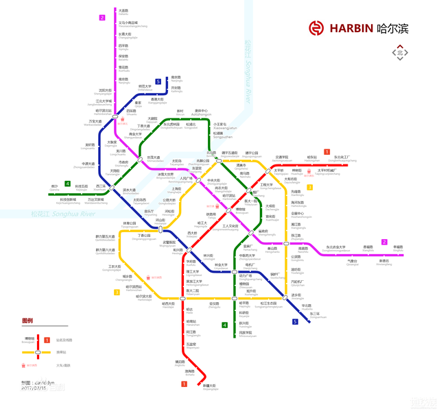 哈尔滨地铁一号线线路图(哈尔滨地铁线路规划图)插图6