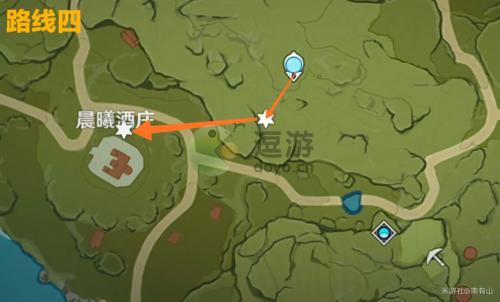 原神苹果最新采集路线攻略2022(东瘟疫采集路线)插图4