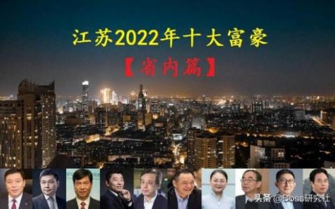江苏首富排行榜2016(南京十大首富排行)