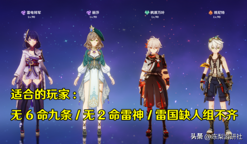 原神丽莎前期阵容怎么搭配(原神丽莎阵容推荐)插图7