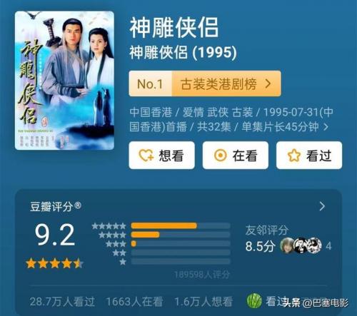 港台经典电视剧排行榜(10大香港最好看电视剧)插图3