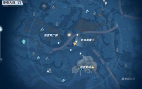 幻塔班吉斯重工具体坐标位置介绍(重装机兵4拉图尔塔在哪)