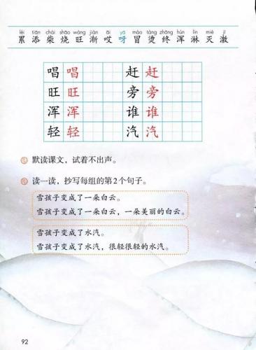 睛组词语二年级上册(四年级上册第12课生字组词)插图3
