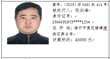 海宁老赖排行榜(海宁市失信人员名单)插图6