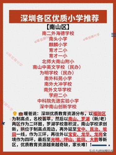 深圳思明区小学排名前十(深圳各区排名前五小学)插图