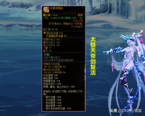 dnf天帝穿什么甲(DNF下一页)插图