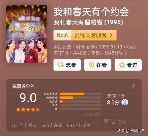 港台经典电视剧排行榜(10大香港最好看电视剧)插图43