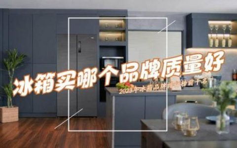 冰箱质量十大品牌排行榜(冰箱十大名牌排名顺序)