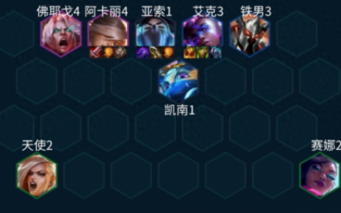 云顶之弈手游上分阵容推荐(云顶之弈最强阵容9.21)
