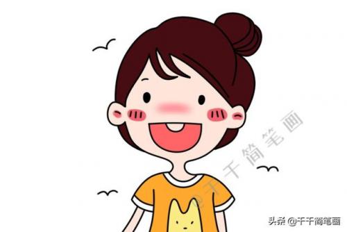 人物头像简笔画(三年级上册英语人物头像图片)插图1