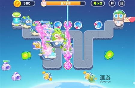 保卫萝卜4太空穿越第48集通关方法(保卫萝卜2攻略133)插图1