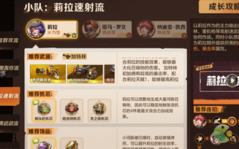 合金弹头觉醒莉拉武器选择攻略(合金弹头女)