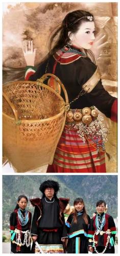 少数民族服装图片(56个民族服装真人图片)插图35
