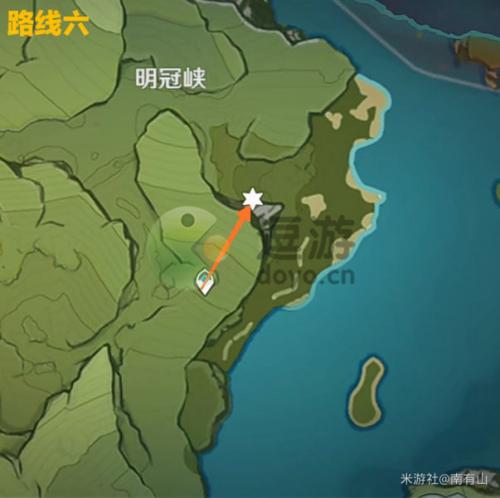 原神苹果最新采集路线攻略2022(东瘟疫采集路线)插图6