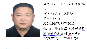 海宁老赖排行榜(海宁市失信人员名单)插图3