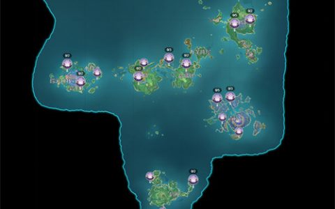 原神电气骗骗花地图分布一览(原神电气水晶分布)