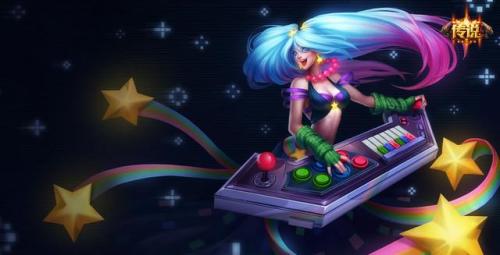 琴女哪个皮肤最好用(lol琴女电玩皮肤特效)插图4