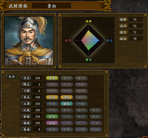 三国志9威力加强版武将组合(三国志9组合联锁表)插图7
