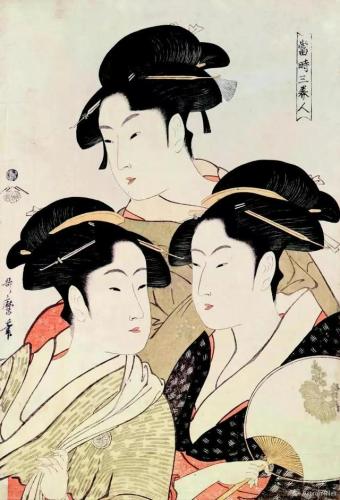 浮世绘春画(卧室鸳鸯戏水挂画)插图11