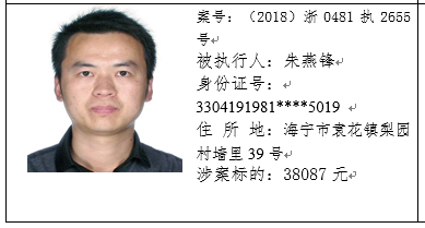 海宁老赖排行榜(海宁市失信人员名单)插图8
