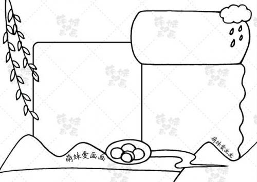 清明节手抄报简单字少(清明节手抄报好看简单)插图3