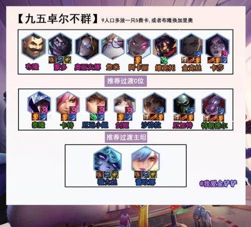 海克斯科技阵容搭配怎么过渡(云顶之弈前期过渡阵容)插图