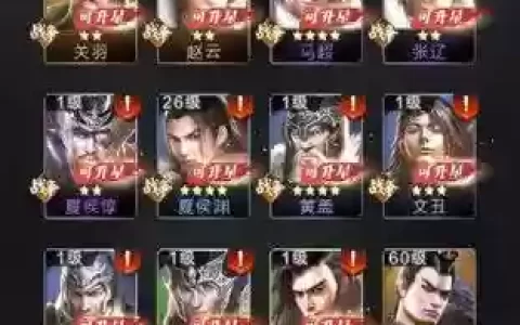 手游乱世王者阵容搭配