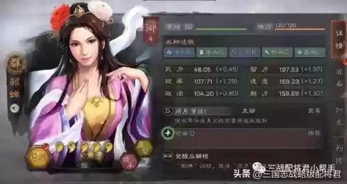 三国志战略貂蝉搭配阵容插图
