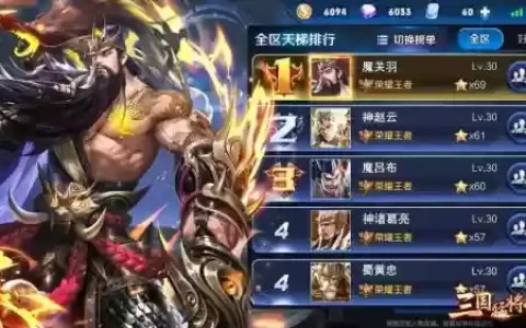 新手玩三国名将该怎么搭配阵容