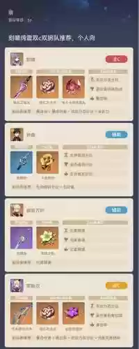 刻晴前期搭配什么阵容好插图