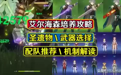 海森搭配什么阵容最好玩