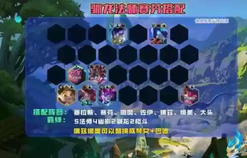 克制驯龙的阵容搭配什么插图13