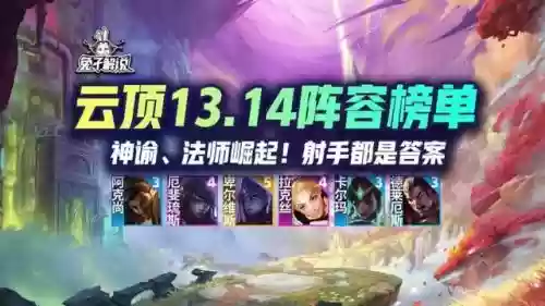 法师来袭搭配什么阵容好(云顶之弈法师阵容)插图