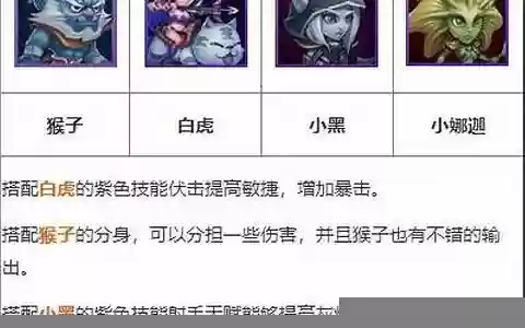 幻影科技阵容搭配图