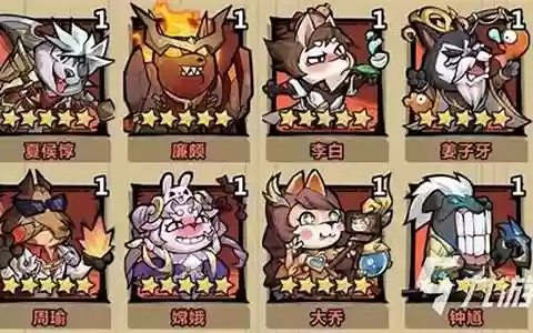 王者猎人开荒阵容搭配图