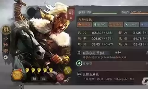 公孙瓒阵容搭配加点图插图