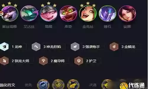 龙神斗炮阵容怎么搭配插图
