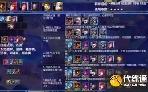 双人拆塔阵容搭配