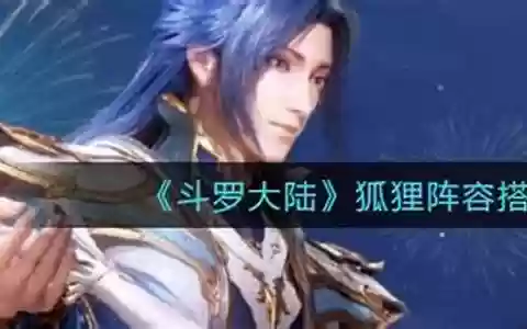 小白狐狸阵容搭配