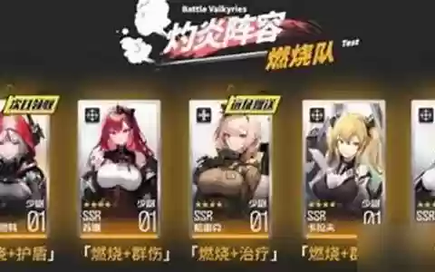 战火使命阵容搭配推荐图