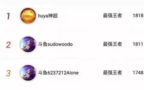 超哥登顶阵容搭配图