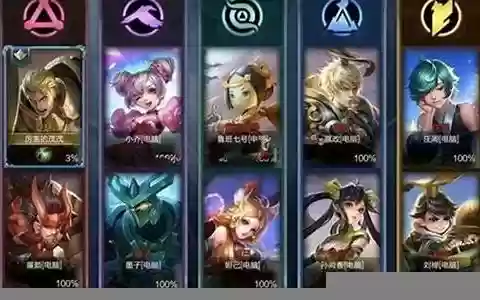 王者荣耀火树阵容搭配图