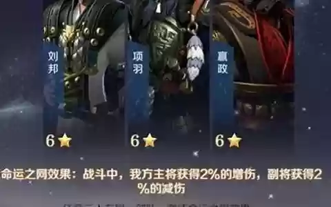 项羽套装搭配阵容推荐最新