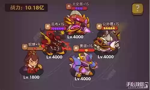 咸鱼之王神杯阵容搭配插图