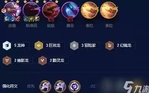 六龙阵容站位